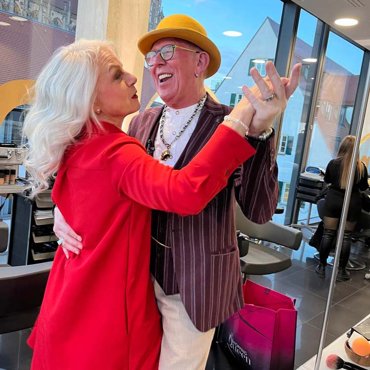 Tanzen als Quelle der Freude – Andrea Erz privat